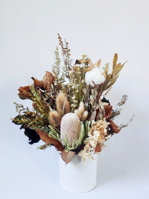 Small Dried Flower Bouquet | Pot and Posy